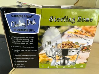 Sterling Home Chafing Dish