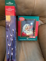 2 Kurt S. Adler Holiday Items