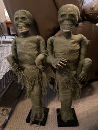 Two Halloween Mummies