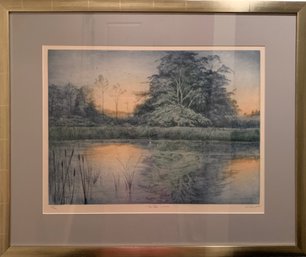 The Pond (Sunrise) By Artist Harvey Kidder  Limited Edition