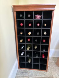 Two Tone Wood Wine Rack