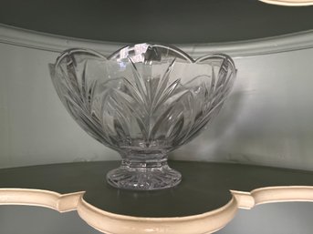 Waterford Crystal Glass Footed Bowl