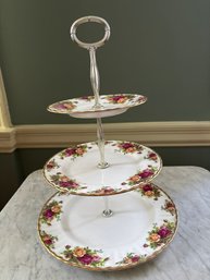 Royal Albert Tiered Serving Tray