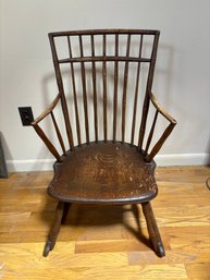 Petite Antique Rocker Chair