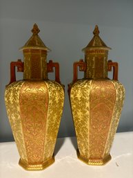 Two 10.5' Chinese Vases