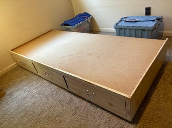 Twin Platform Bed With Storage