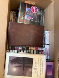 Large Lot Of Audio And Video Cassettes