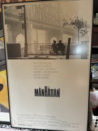 Framed Manhattan Movie Poster