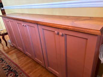 Vintage Wood Sideboard