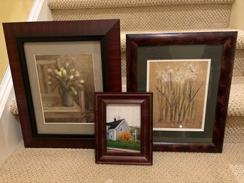 Three Framed Items