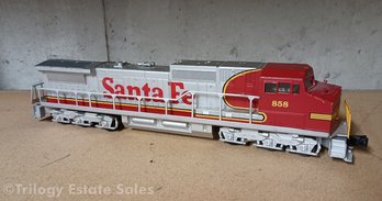 Williams 858 Diesel Locomotive Santa Fe O Guage