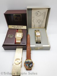 Vintage Watches Helbros Seiko In Box