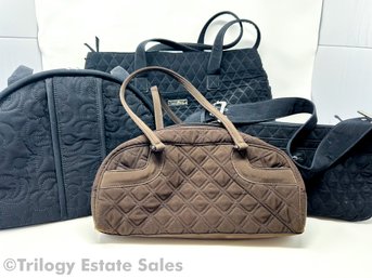 Vera Bradley Black Quilted Bags