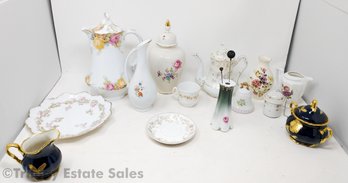 Assorted Bavarian China - Rose And Flower Themed