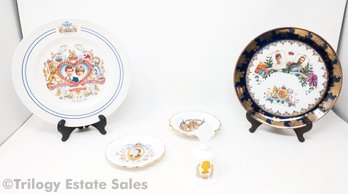 English Monarchy Porcelain Trinkets