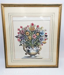 #30 Untitled Framed Floral Print  (John Rey)