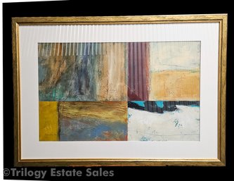 Janet Richardson-Baughman Framed Abstract 'Holiday'
