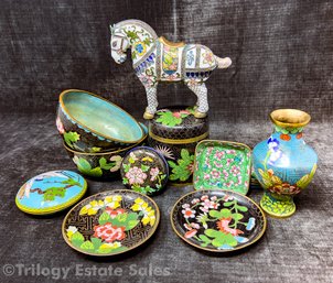 Small Cloisonne Objects