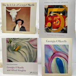 Georgia O'Keefe Art Book Lot