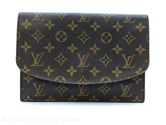 Louis Vuitton Rabat 23 Pochette Monagram Canvas Clutch Evening Bag