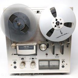 Vintage Akai 1722 II Reel-to-Reel Four Track Stereophonic Tape Recorder