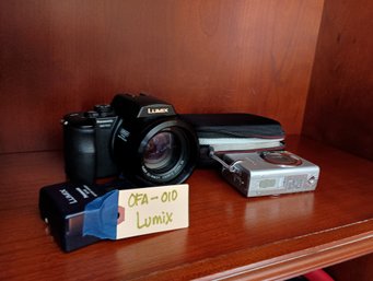 Panasonic Lumix DMC-FZ20 Digital Camera & Canon PowerShot S400