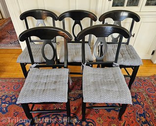 Five Pottery Barn Dining/Side Chairs