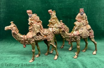 Silvestri Three Gold-Tone Wise Men