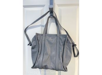 Balenciaga Ladies Bazar Light Gray 443096 Shopper Bag Purse