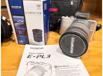 Olympus E-PL3 Camera & Lenses