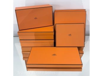 Seven Hermes Boxes