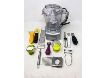 Cuisinart MiniPrep Food Processor Plus Every Mincing, Peeling, Zesting, Grating, Slicing Tool You Can Imagine