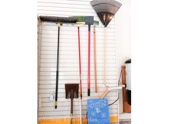 Rakes Brooms Shovels ETC