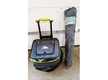 Wheeled Cooler & Folding Chair