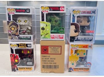 FUNKO Lot Of 5 Including 2020 Spring Convention Exclusive Dungeons & Dragons Gelatinous Cube