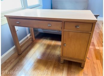 Ethan Allen Light Wood Desk