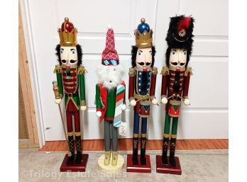 Four 40' Nutcrackers