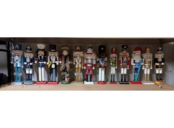 13 Assorted 14' -15' Nutcrackers