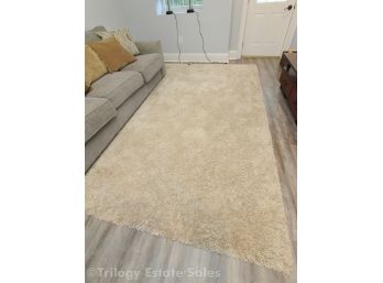 Shaggy Beige 8’ X 10’ Rug