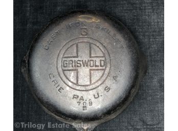 Griswold #3 Cast Iron Skillet