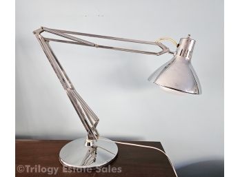 Chrome Cantilever Desk Lamp