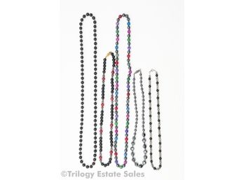 Hematite Beaded Necklaces