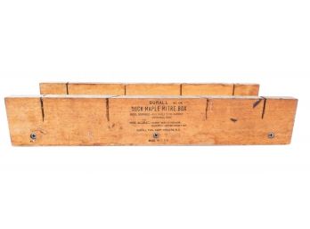 Durall Rock Maple Mitre Box # 416