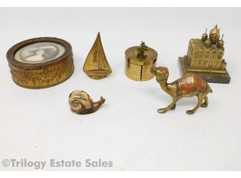 Brass Knick-Knacks & Trinket Boxes