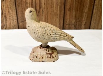 Cast Iron Dove Doorstop