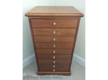 9 Drawer Jewelry Chest