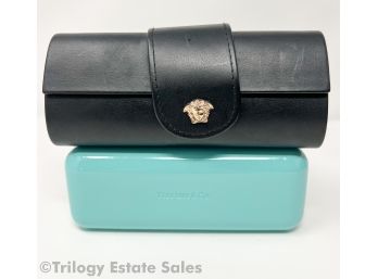 Versace And Tiffany & Co. Eyeglass Cases