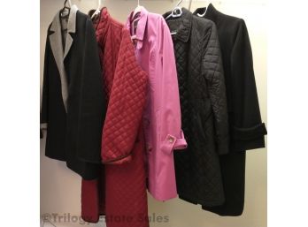 Five Assorted Womens Jackets Size 6-8