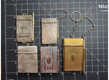 Five Notepad Pendants