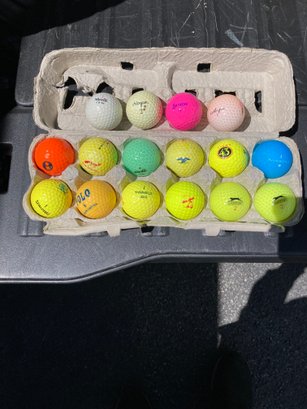 Unique Collection Of Golf Balls